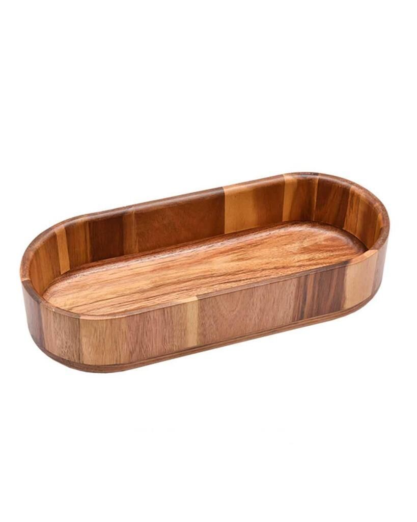 AKASYA DERİN SUNUM TABAK/ORGANİZER 35CM