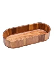 AKASYA DERİN SUNUM TABAK/ORGANİZER 35CM