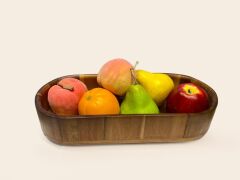 AKASYA DERİN SUNUM TABAK/ORGANİZER 35CM