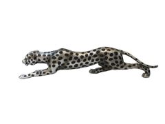 GÜMÜŞ ESKİTME LEOPAR 45CM