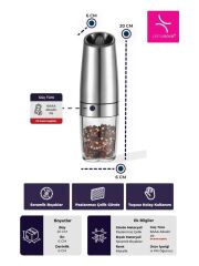 PRIMANOVA GRAVITY TUZ&KARABİBER ÖĞÜTÜCÜ PİLLİ