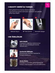 PRIMANOVA GRAVITY TUZ&KARABİBER ÖĞÜTÜCÜ PİLLİ