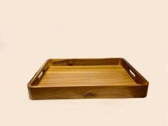 AKASYA DÖKDÖRTGEN TEPSİ 45CM