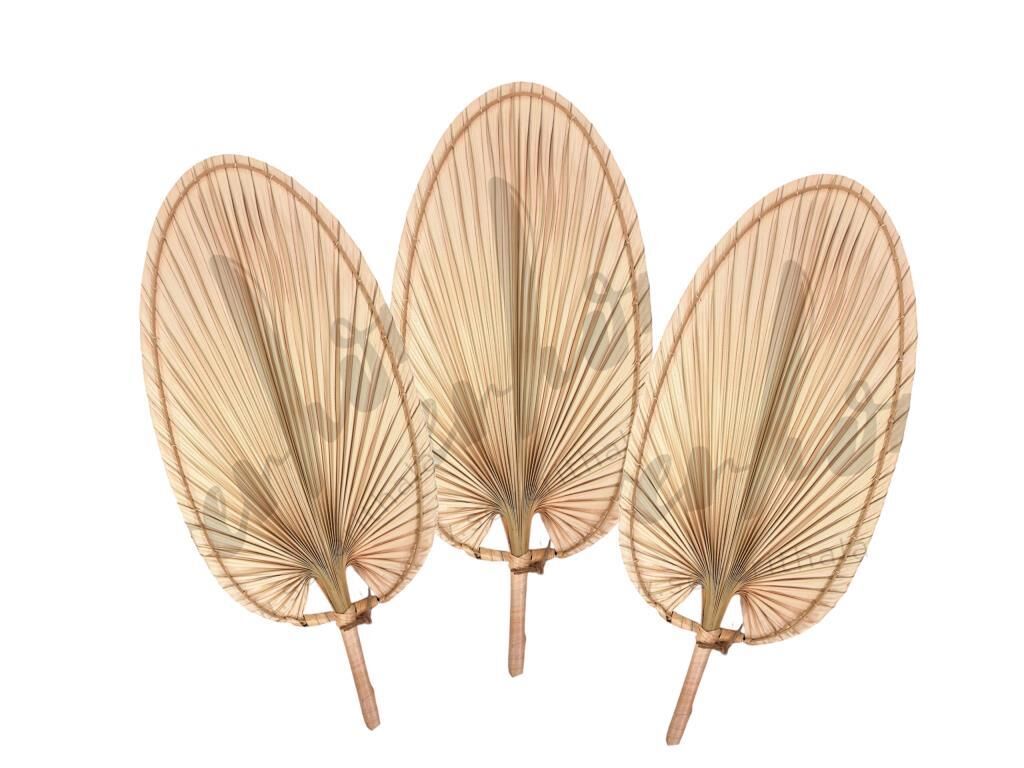 DEKORATİF 3'LÜ PALMİYE YAPRAĞI 24X48CM