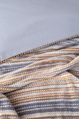 LIZBON GRİ ÇİFT KİŞİLİK NEVRESİM&YATAK ÖRTÜSÜ SET