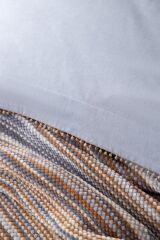 LIZBON GRİ ÇİFT KİŞİLİK NEVRESİM&YATAK ÖRTÜSÜ SET