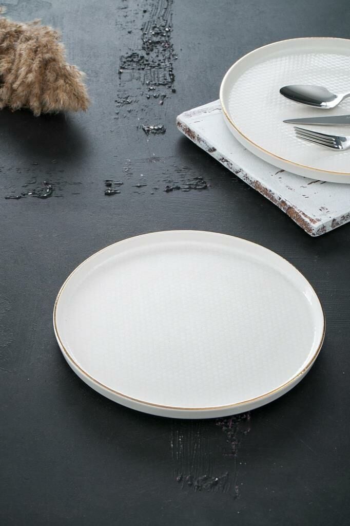 NORDIC PURE WHITE İSTANBUL SERVİS TABAK 26CM
