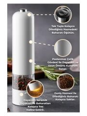 PRIMANOVA TUZ&KARABİBER DEĞİRMENİ PİLLİ BEYAZ