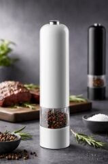 PRIMANOVA TUZ&KARABİBER DEĞİRMENİ PİLLİ BEYAZ