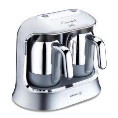 861-06 KAHVEKOLİK TWIN KAHVE MAKİNESİ INOX/KROM