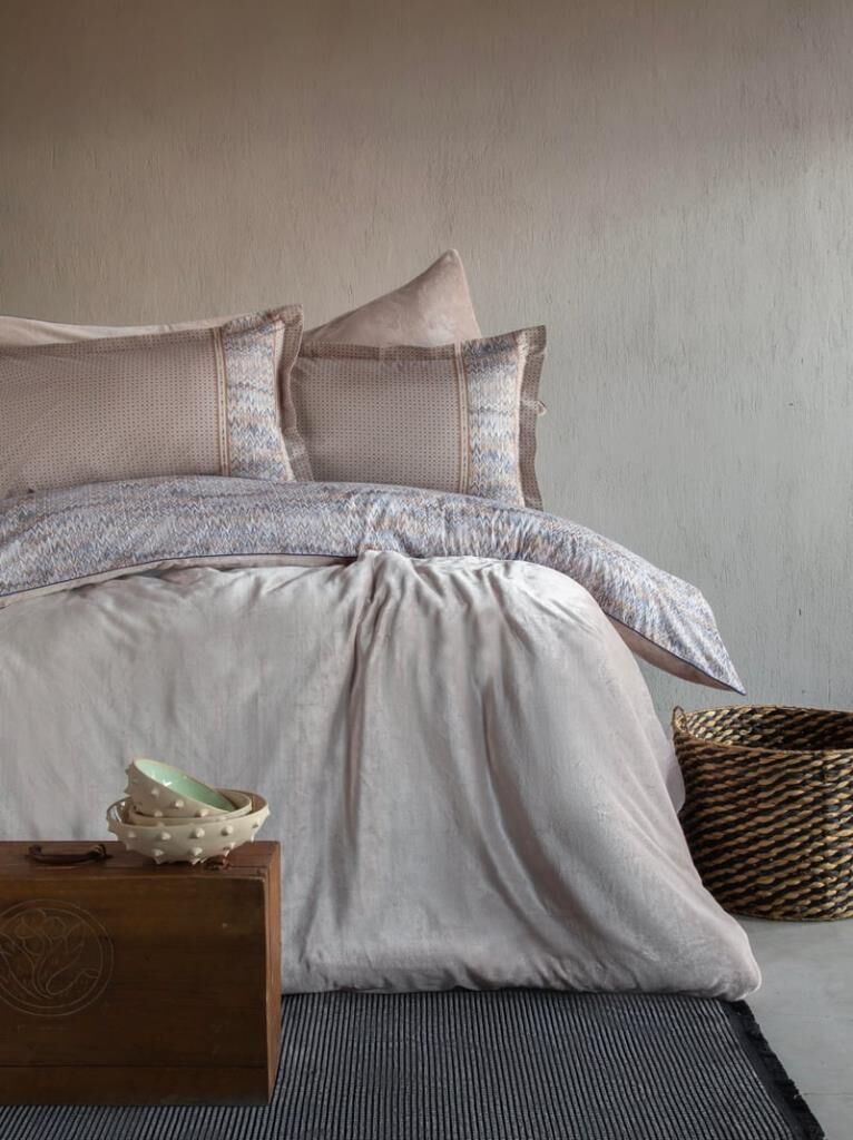 MY TOUCH HILLY VIZON KADİFE ÇİFT KİŞİLİK NEVRESİM TAKIMI