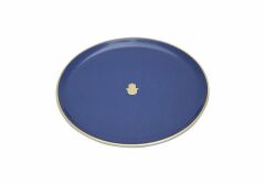 GLAMOROUS LACİVERT DÜZ TABAK 20CM
