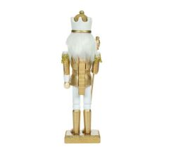 BEYAZ-ALTIN ASALI NOEL KURŞUN ASKER 25CM
