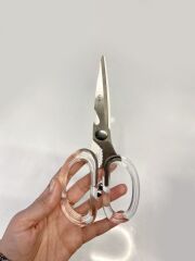 GÜMÜŞ PASLANMAZ ÇELİK MUTFAK MAKASI