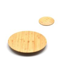 BAMBU TEKLİ TABAK/TEPSİ 30CM