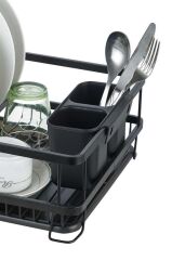 BIANKA ALÜMİNYUM PASLANMAZ BULAŞIKLIK SİYAH 42X30X13CM