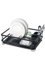 BIANKA ALÜMİNYUM PASLANMAZ BULAŞIKLIK SİYAH 42X30X13CM