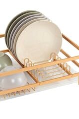 BIANKA ALÜMİNYUM PASLANMAZ BULAŞIKLIK GOLD 42X30X13CM