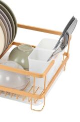 BIANKA ALÜMİNYUM PASLANMAZ BULAŞIKLIK GOLD 42X30X13CM