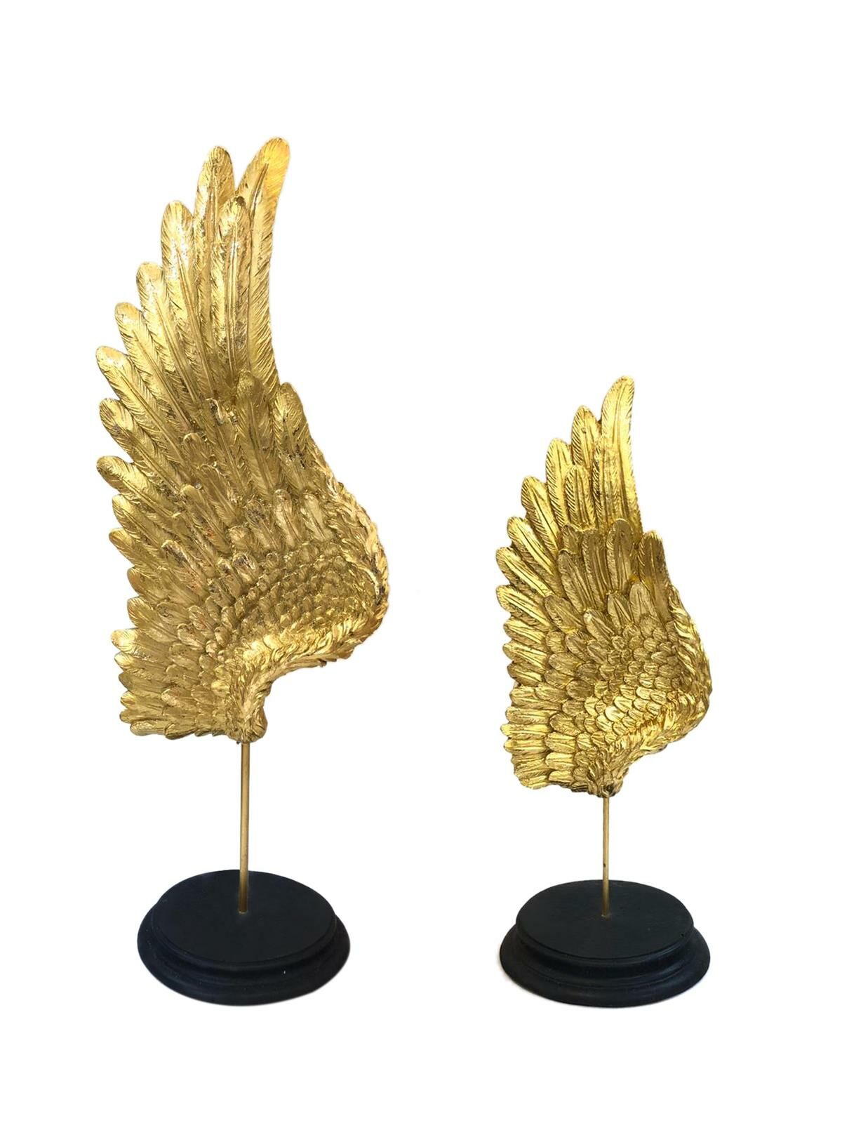 ALTIN 2'Lİ SOL MELEK KANAT 53X30CM