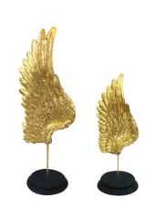 ALTIN 2'Lİ SOL MELEK KANAT 53X30CM