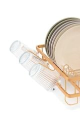 BIANKA ALÜMİNYUM PASLANMAZ İKİ KATLI BULAŞIKLIK GOLD 57X38X27CM