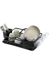 BIANKA ALÜMİNYUM PASLANMAZ BULAŞIKLIK SİYAH 60X38X15CM