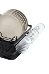 BIANKA ALÜMİNYUM PASLANMAZ BULAŞIKLIK SİYAH 60X38X15CM