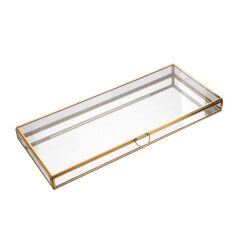 ALTIN DİKDÖRTGEN KUTU/DEKOR 40CM