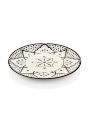 MAROC 6'LI PASTA TABAK DESEN2 21CM