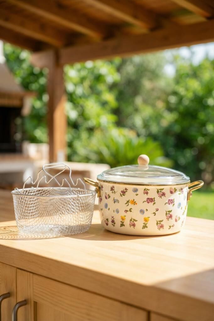 PETIT FLEUR COLLECTION EMAYE KIZARTMA TENCERESİ 22CM