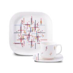 8691 KAPPA COLLECTION 28 PARÇA 6 KİŞİLİK KAHVALTI TAKIMI