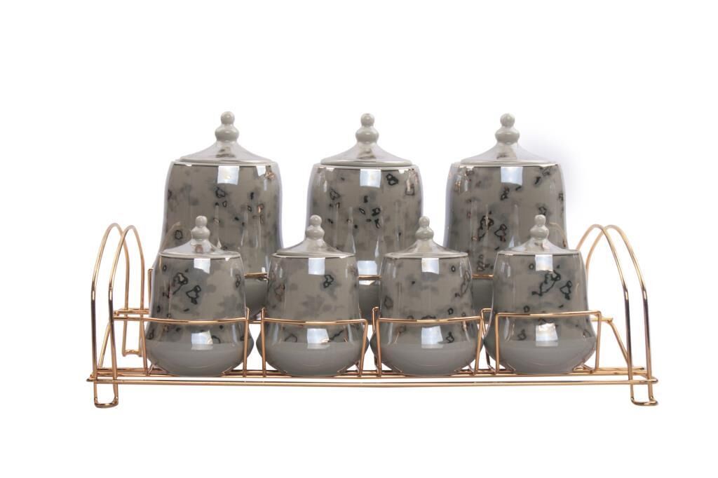 MERMER GRİ ALTIN 7'Lİ BAHARAT TAKIMI