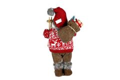 NOEL BABA KIRMIZI KAYAKÇI 40CM