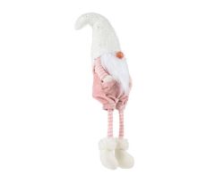 PEMBE OTURAN NOEL CÜCE DEKOR 29CM