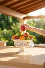 PETIT FLEUR COLLECTION EMAYE AYAKLI KASE/MEYVELİK 28CM