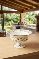 PETIT FLEUR COLLECTION EMAYE AYAKLI KASE/MEYVELİK 28CM