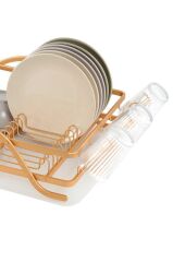 BIANKA ALÜMİNYUM PASLANMAZ BULAŞIKLIK GOLD 60X38X15CM