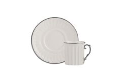 GLAMOUR EFES PLATİN 6 KİŞİLİK TÜRK KAHVESİ FİNCANI