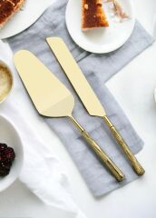GOLDY 2 PARÇA PASTA SERVİS SETİ