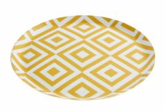 MOROCCO SARI DÜZ TABAK 24CM
