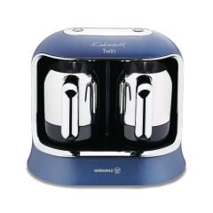 861-03 KAHVEKOLİK TWIN KAHVE MAKİNESİ AZURA/KROM