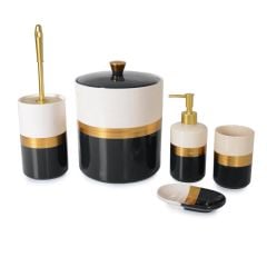 SİYAH ALTIN 5 PARÇA BANYO SETİ