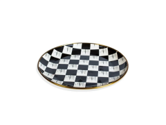 DAMA KREM EMAYE SERVİS TABAK 26CM