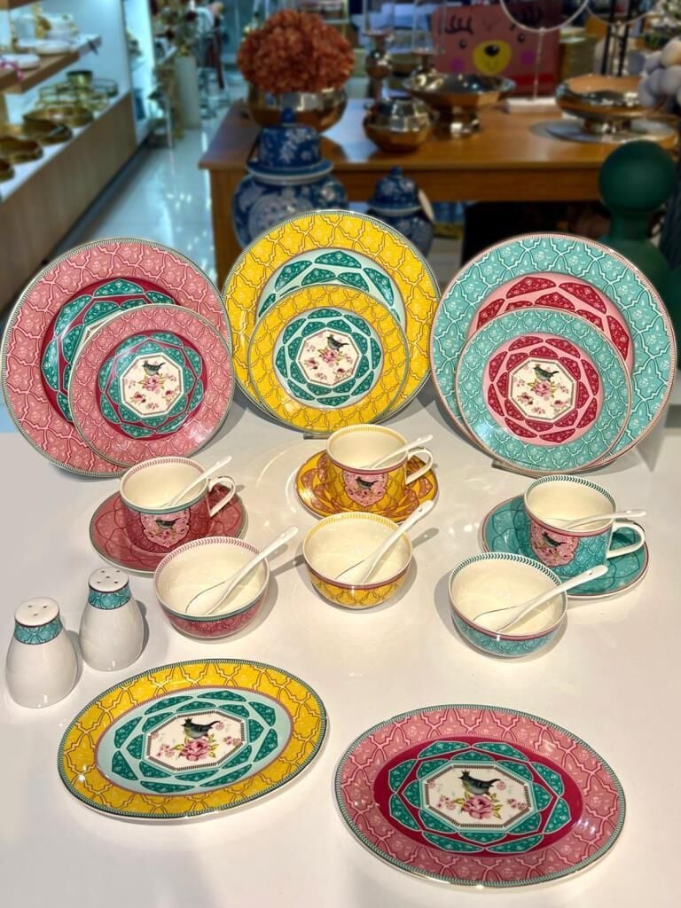 BIRD GARDEN 6 KİŞİLİK 48 PARÇA KAHVALTI TAKIMI