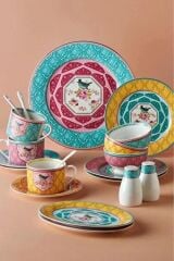 BIRD GARDEN 6 KİŞİLİK 48 PARÇA KAHVALTI TAKIMI