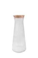 BAMBU KAPAKLI LALE CAM KARAF 1145ML