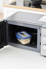 FİKA GLACE MAVİ VAKUMLU SAKLAMA KABI 460 ML