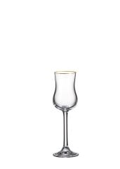 GRAPPA ALTIN YALDIZLI TEKLİ KAHVE YANI KADEH