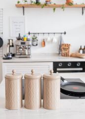 PRİZMA KARAMEL ÇAY ŞEKER KAHVE KAVANOZU 1,2LT